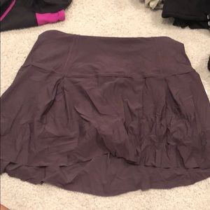Purple lulu lemon skirt